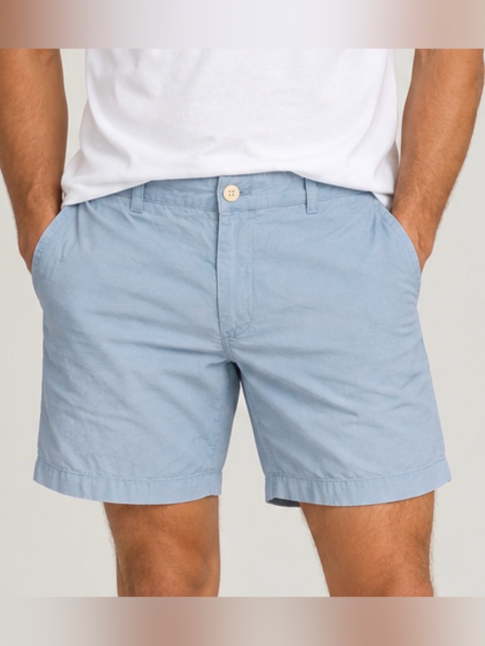 Vineyard Vines Club Shorts Men’s Size 30 Light Blue Cotton Chino Shorts